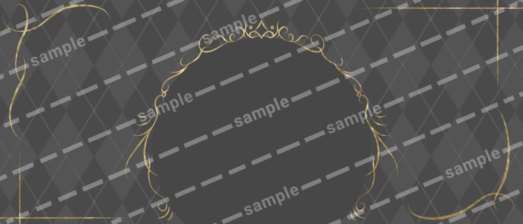 箔押し風オシャレヘッダー【全15色】