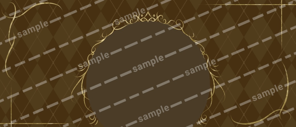 箔押し風オシャレヘッダー【全15色】