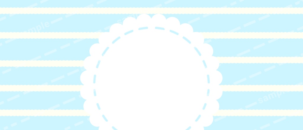 ふわふわボーダーヘッダー【全12色】