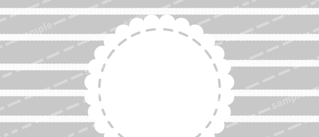 ふわふわボーダーヘッダー【全12色】