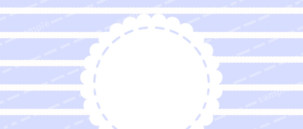 ふわふわボーダーヘッダー【全12色】