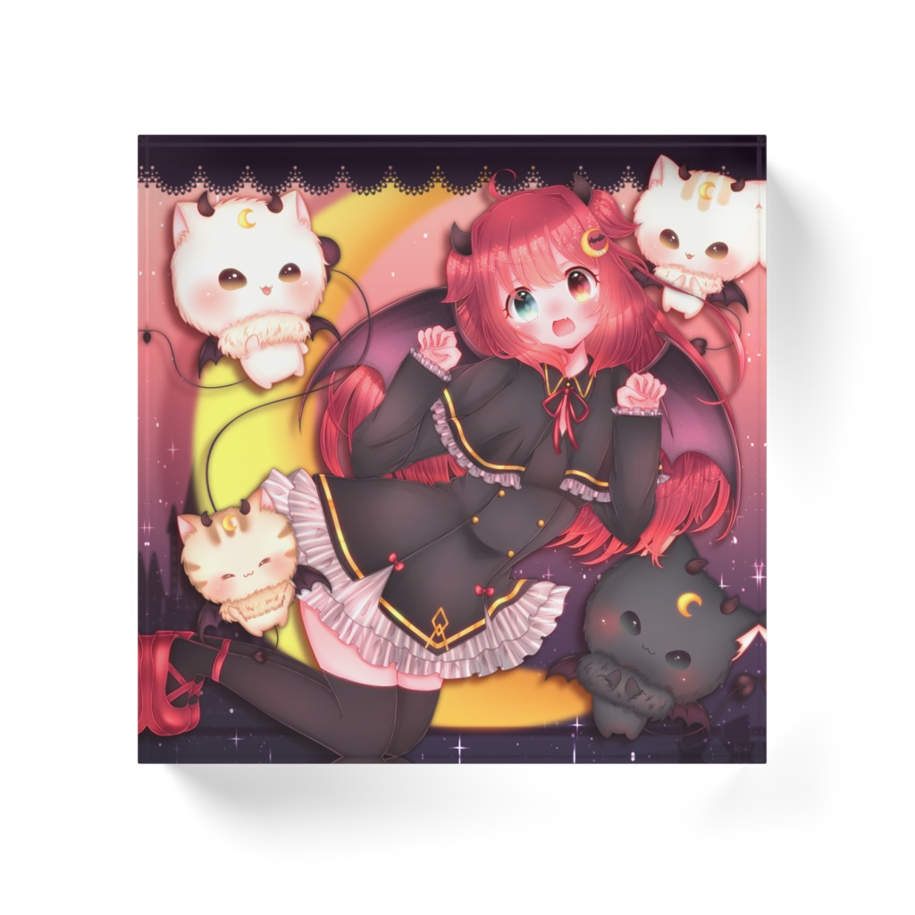 【非公式】夢月ロア アクリルブロック