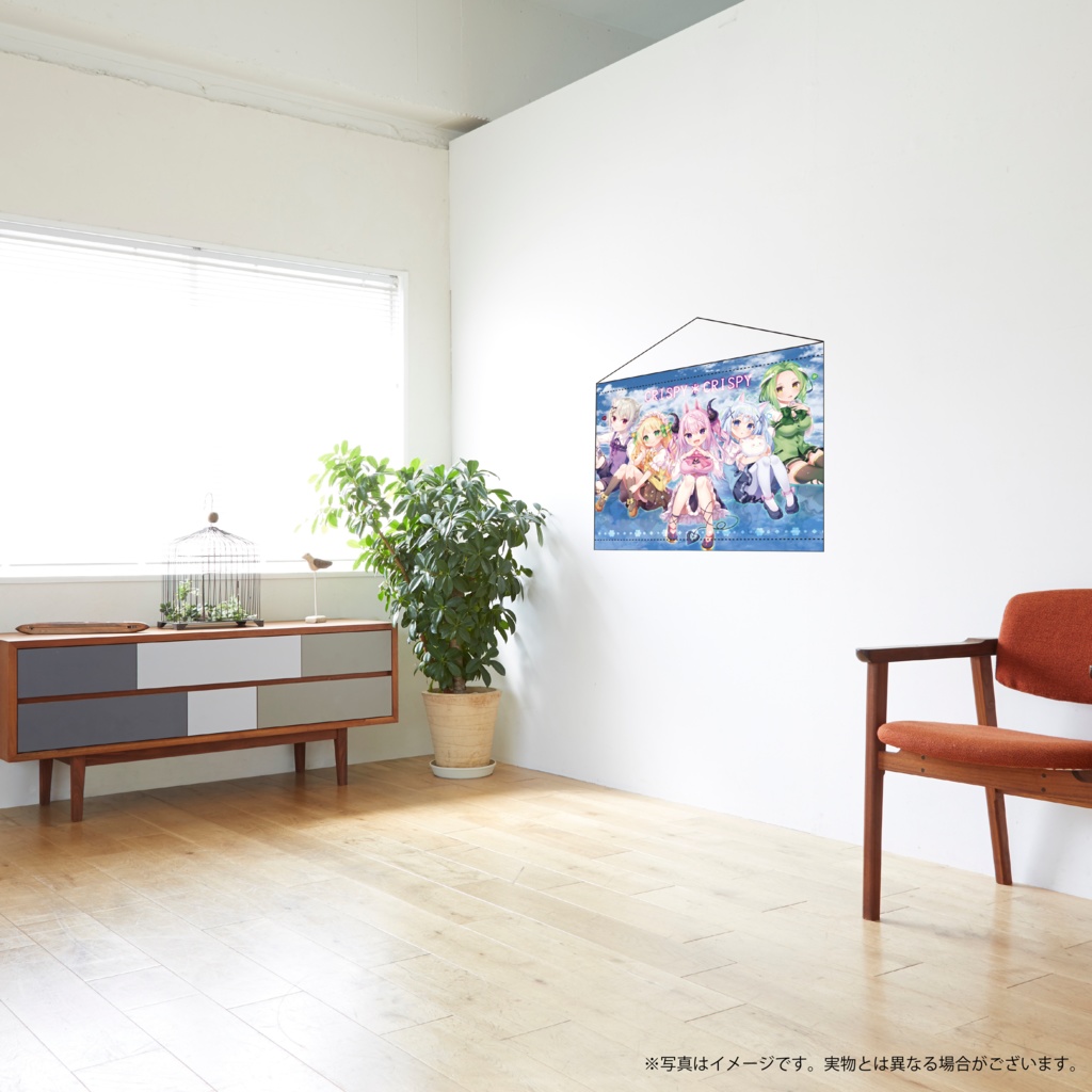 【受注生産11/30まで】CRISPY2 全員集合タペストリー(B3サイズ)