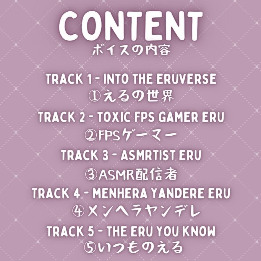 活動一周年記念ボイス