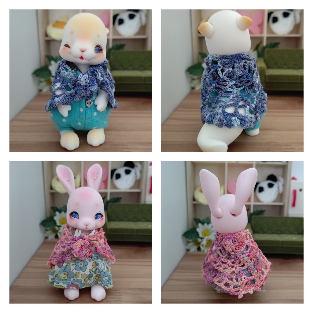 お花のストール