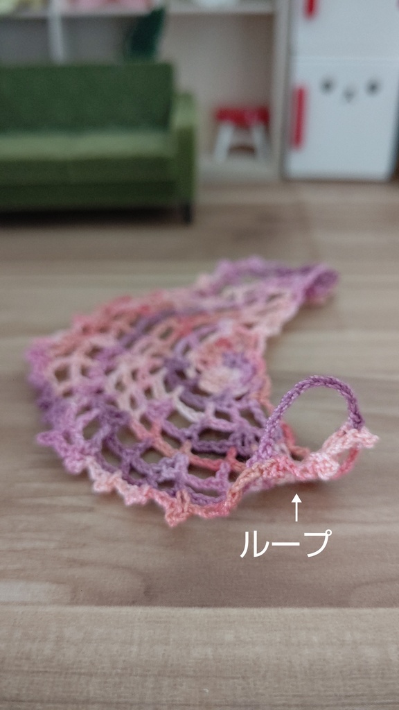 お花のストール