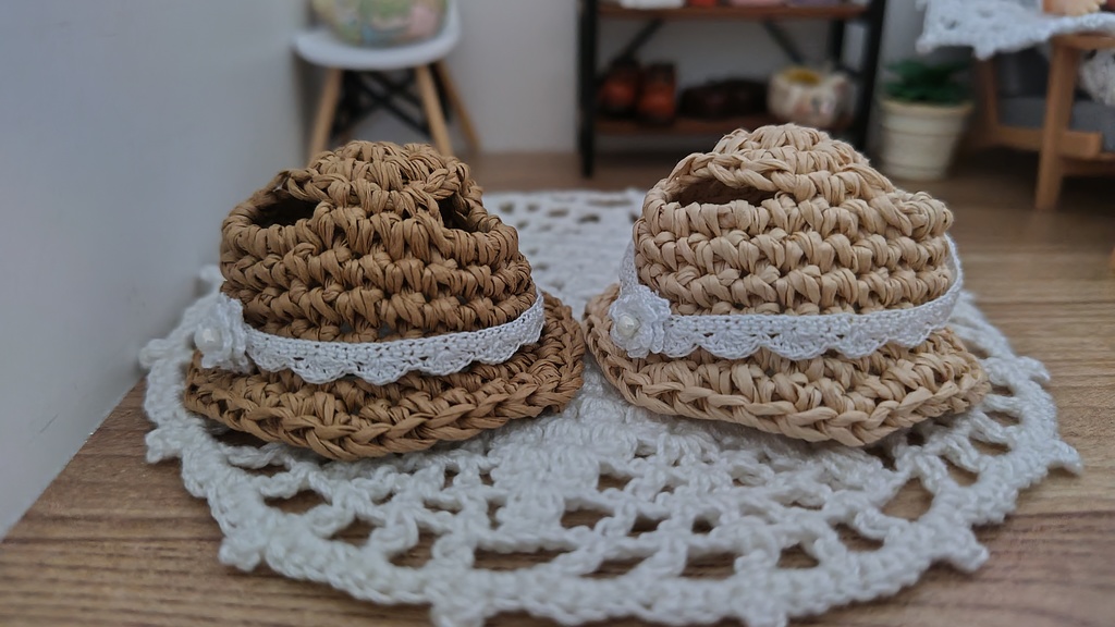麦わら帽子　cocoriang poi
