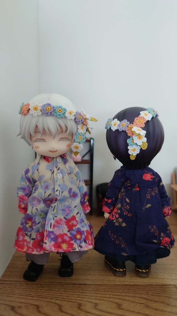 お花のレース