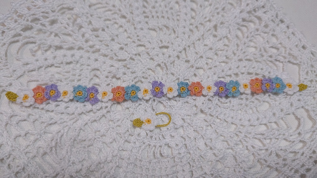 お花のレース