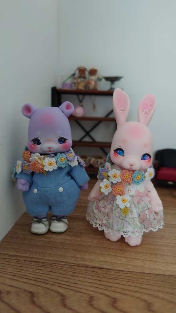 お花のレース