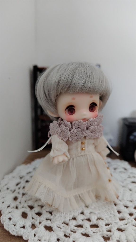 お花のレース(染め)