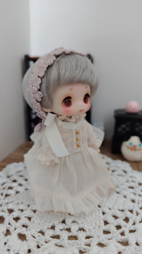 お花のレース(染め)