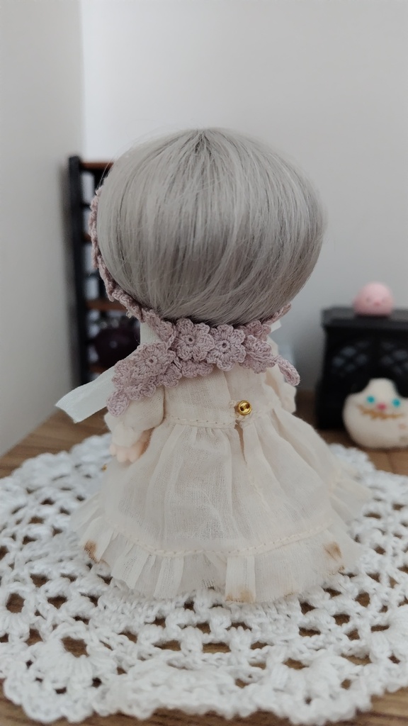 お花のレース(染め)