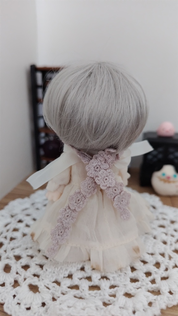 お花のレース(染め)