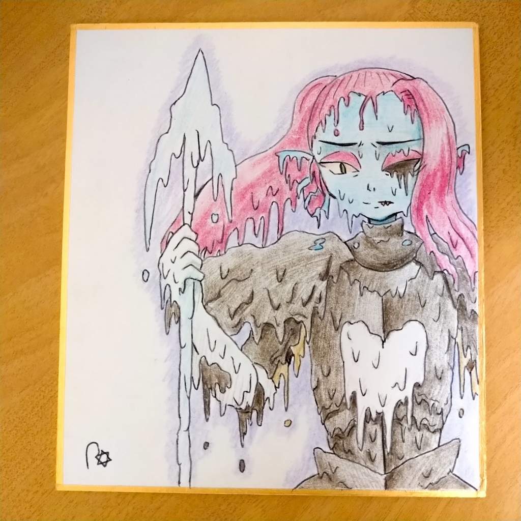 7周年 A4クリアファイル+ミニ色紙