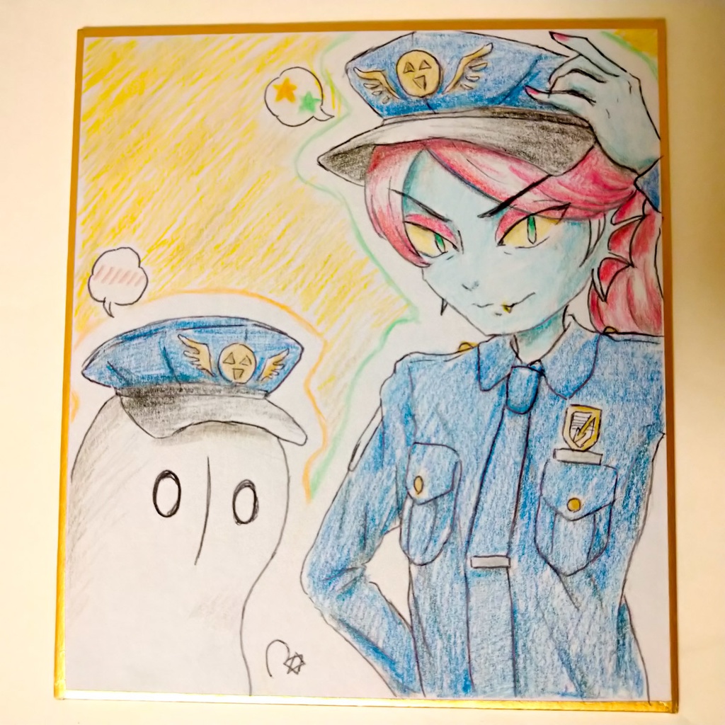 7周年 A4クリアファイル+ミニ色紙