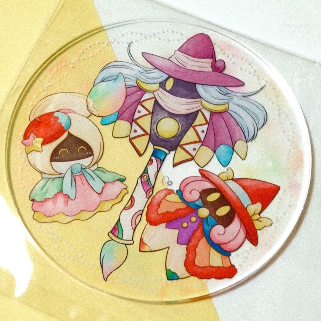 絵画の三魔女 アクリルコースター