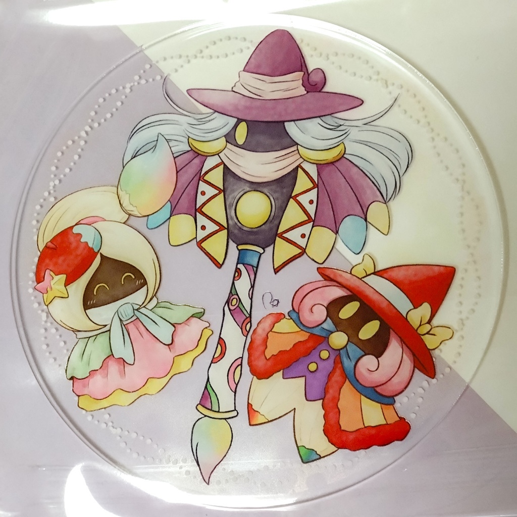 絵画の三魔女 アクリルコースター