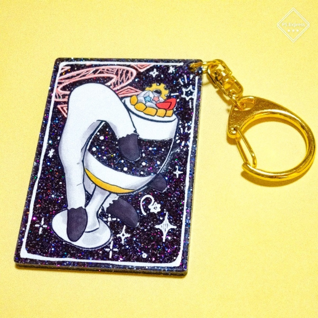 至福の支配 グリッター板アクキー