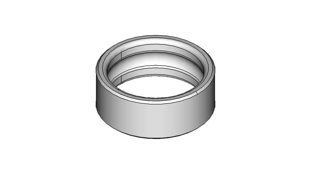 BB弾使用ボールベアリング(内径6mm 外径26mm 厚さ10mm)【STL、STEP】
