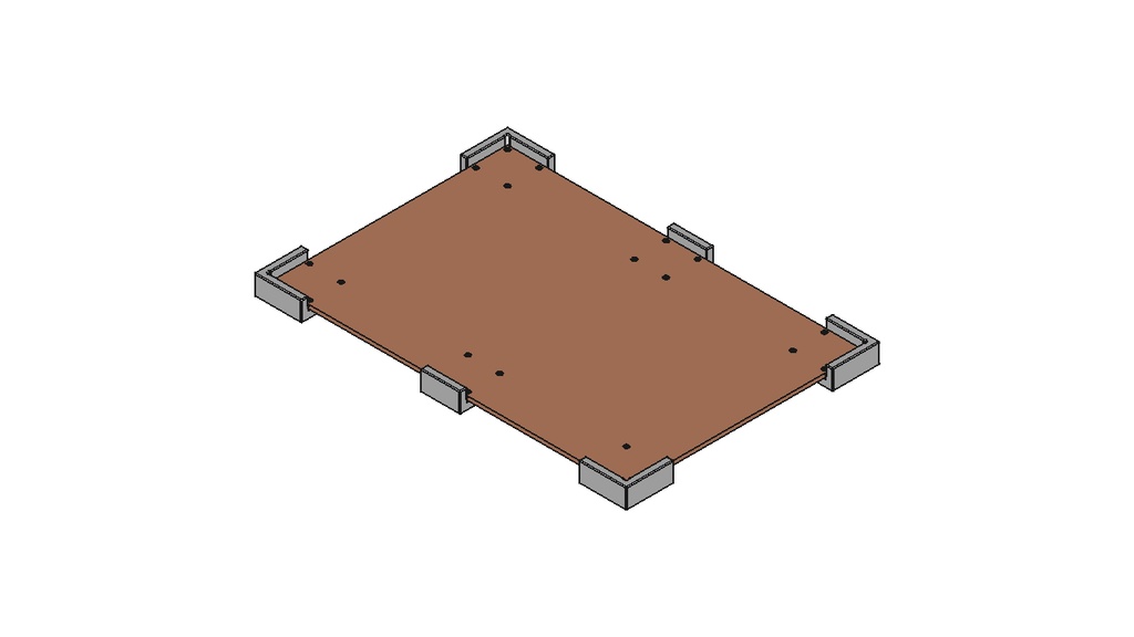 【有孔ボード】有孔ボード量産用治具【STL、STEP】