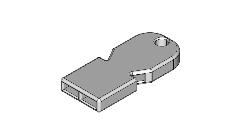 ホイッスル（2400～4300Hz／8点セット）【STL、STEP】