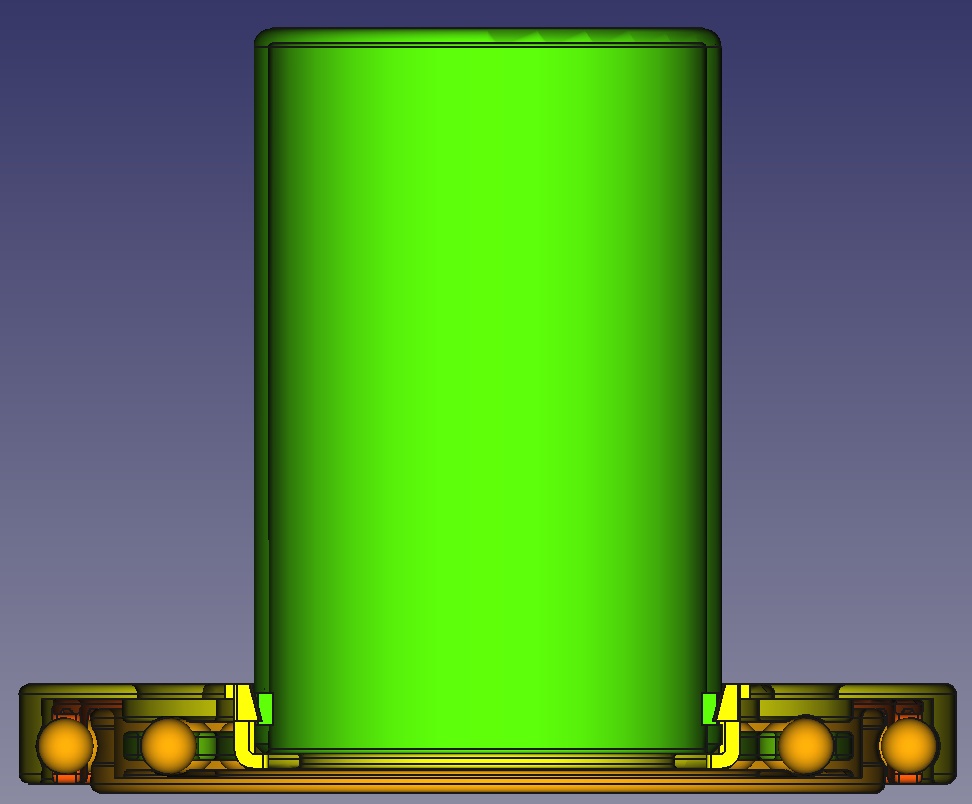 横置きフィラメントホルダー【STL、STEP】