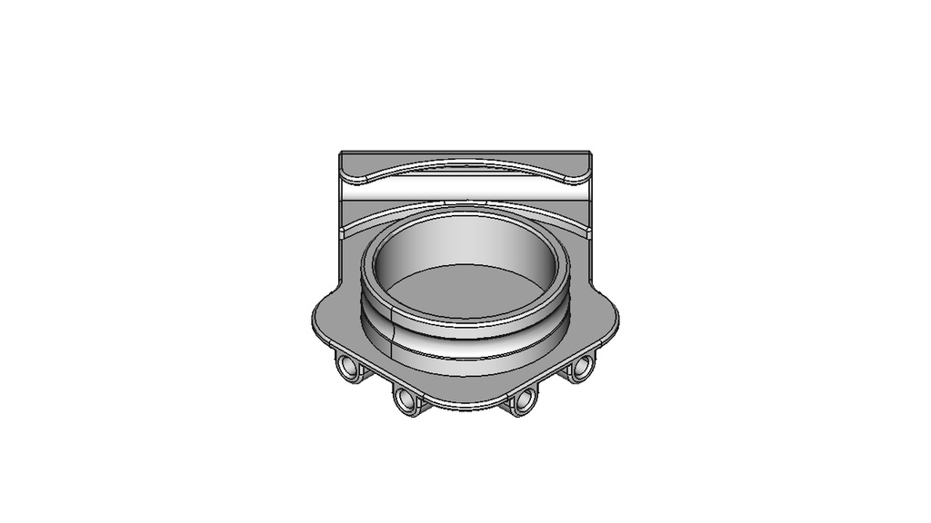 横置きフィラメントホルダー フィラメントガイドアタッチメント【STL、STEP】