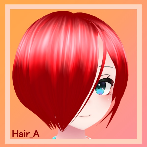 【髪】Hair_A