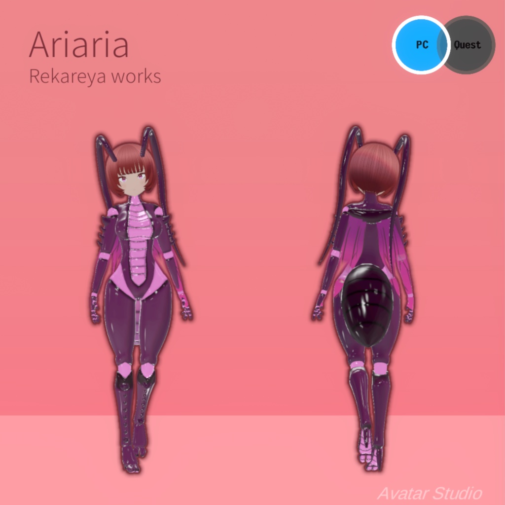 【オリジナル3Dモデル】アリアリア