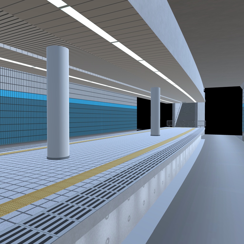地下駅Aセット
