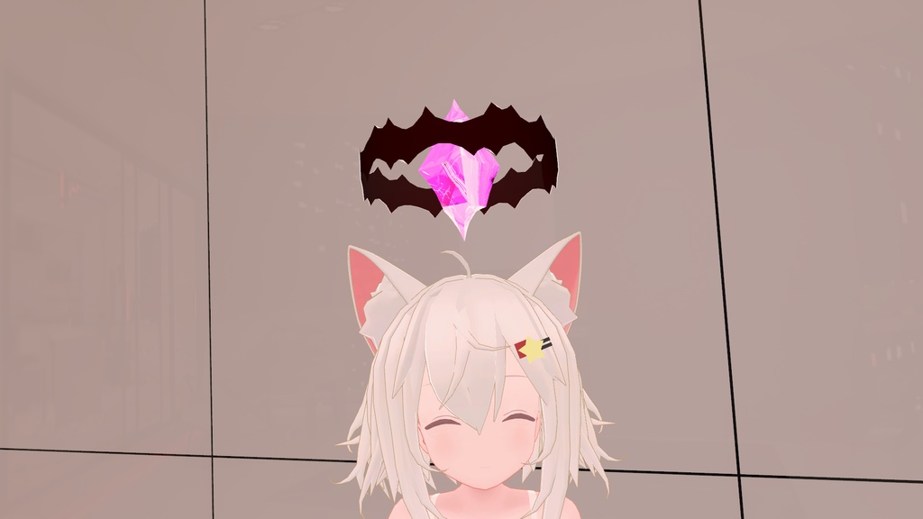 【無料】CrystalHalo【MA対応】【VRChat想定】