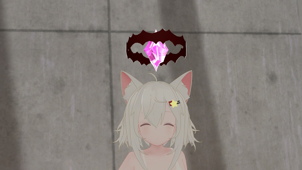 【無料】CrystalHalo【MA対応】【VRChat想定】