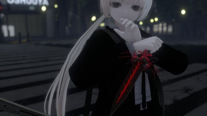 Lycoris Radiata【ギミック付き短剣】【MA対応】【VRChat想定】