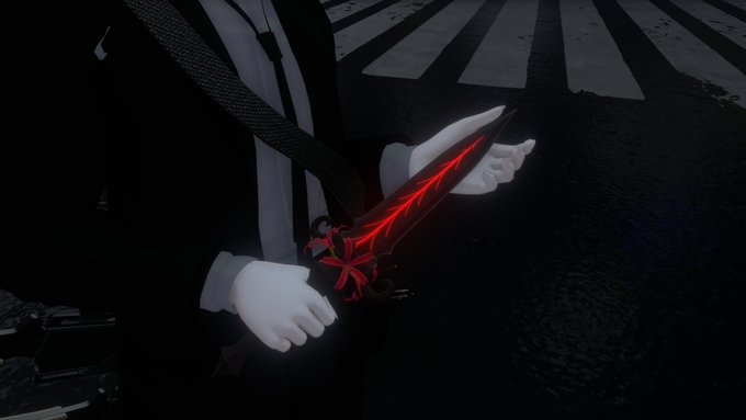 Lycoris Radiata【ギミック付き短剣】【MA対応】【VRChat想定】