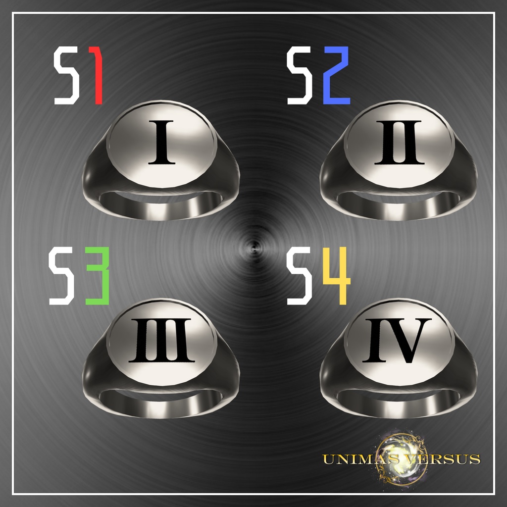 対策局リング【MA対応】【VRChat想定】