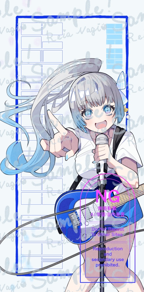 麗愛なぎ誕生日記念壁紙2025