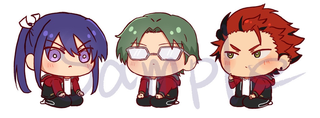 数量限定予約)紅月アクスタキーホルダー