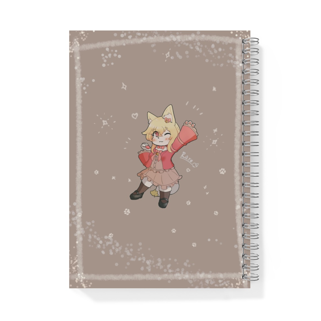 レアちゃんA5リングノート