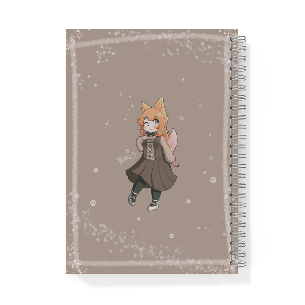 ロアちゃんA5リングノート