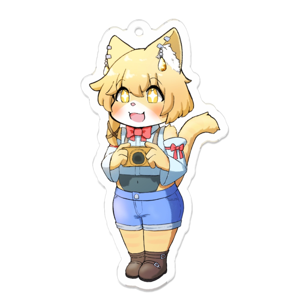 きらきらシトリンアクキー