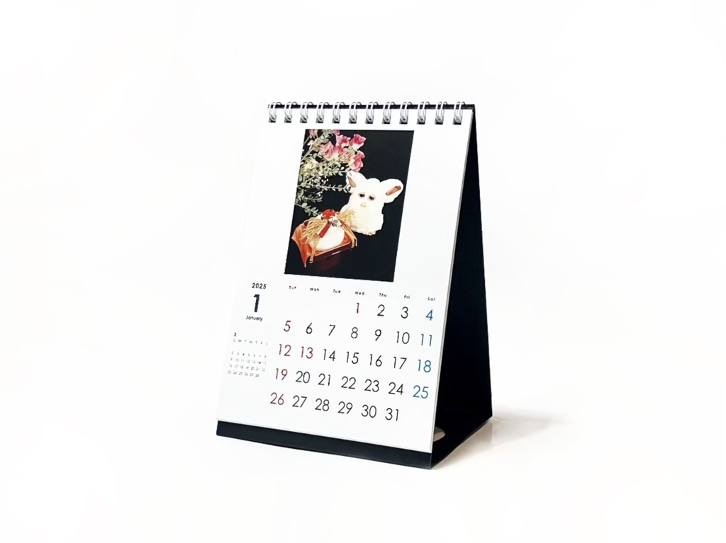 卓上カレンダー2025