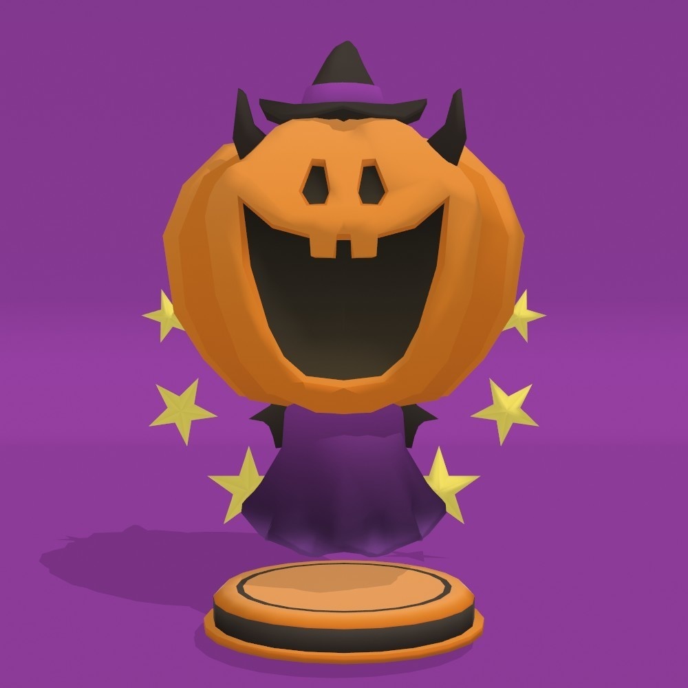 ハロウィン用素材(3DCG)