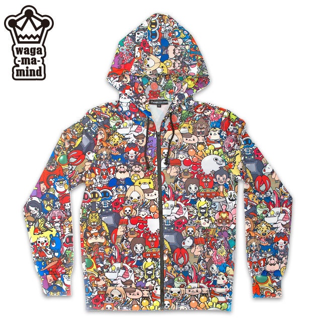 パーカー/ワガママ柄 Mサイズ