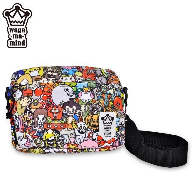 ミニショルダーバッグ/ワガママ柄　　