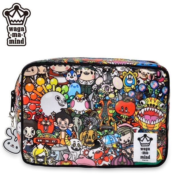 コスメポーチ/ワガママ柄