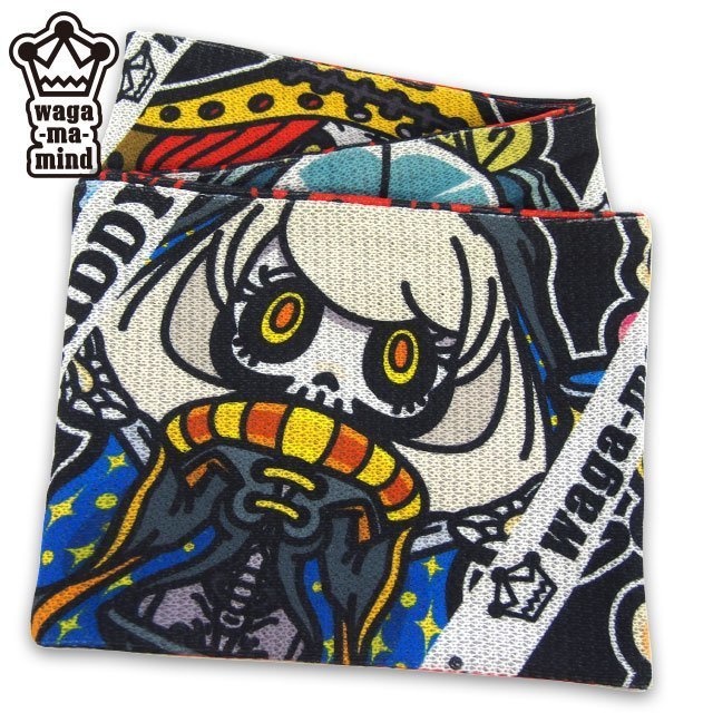 カラーマフラー/モンスター柄