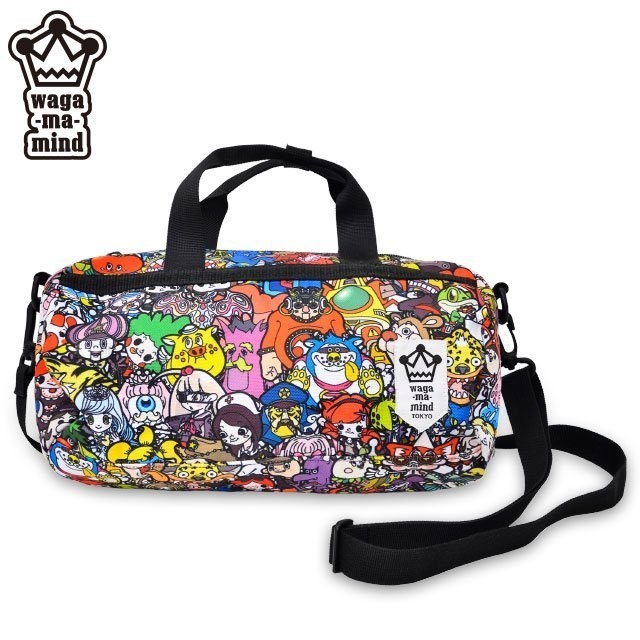 ミニドラムバッグ/ワガママ柄