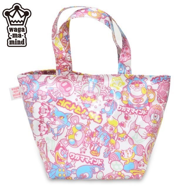 ランチトート/ピンク柄