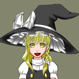 FaceRigアバター「霧雨魔理沙」